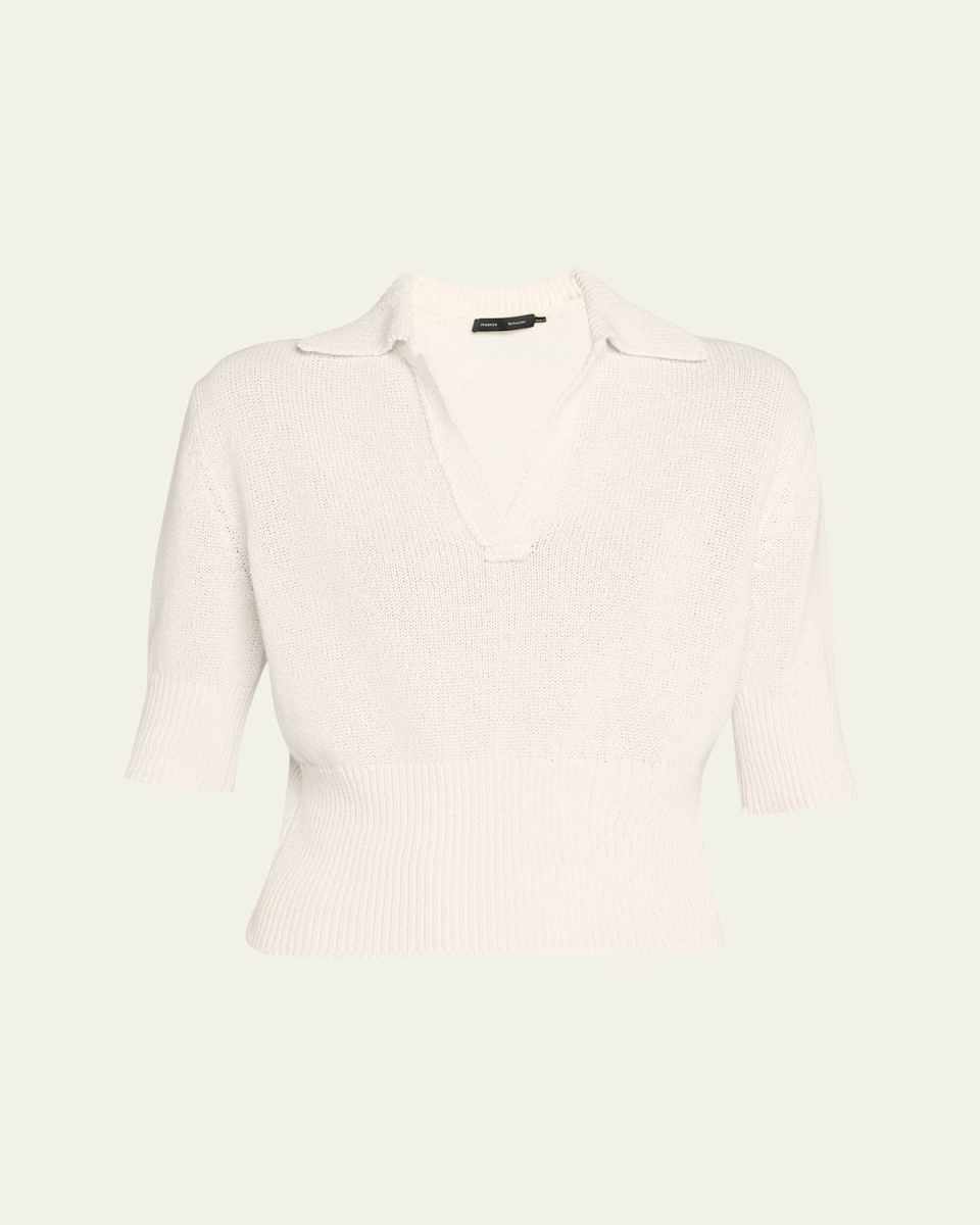 Reeve Knit Polo Top